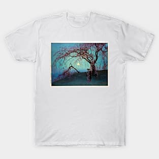 Hiroshi Yoshida Kumoi Cherry Trees T-Shirt